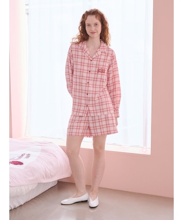 チェック柄ショートパンツ