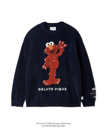 【SESAMESTREET×CPDHOOME meets GELATOPIQUE】エアリーモコジャガードプルオーバー
