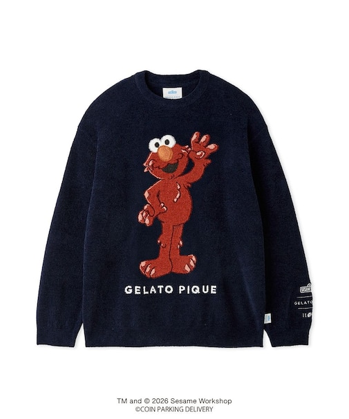 【SESAMESTREET×CPDHOOME meets GELATOPIQUE】エアリーモコジャガードプルオーバー
