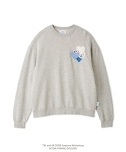 【SESAMESTREET×CPDHOOME meets GELATOPIQUE】コットン裏毛プリントプルオーバー