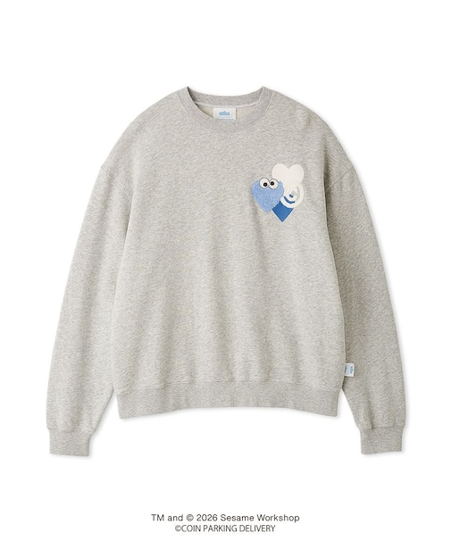 【SESAMESTREET×CPDHOOME meets GELATOPIQUE】コットン裏毛プリントプルオーバー