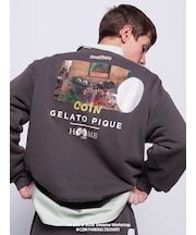 【SESAMESTREET×CPDHOOME meets GELATOPIQUE】コットン裏毛プリントプルオーバー