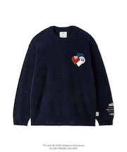 【SESAMESTREET×CPDHOOME meets GELATOPIQUE】エアリーモコワンポイントプルオーバー