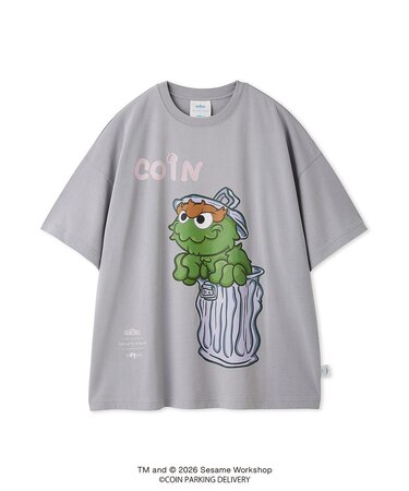 【SESAMESTREET×CPDHOOME meets GELATOPIQUE】コットンワンポイントプリントビックTシャツ