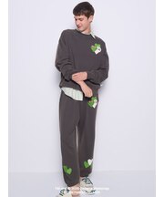 【SESAMESTREET×CPDHOOME meets GELATOPIQUE】コットン裏毛プリントロングパンツ
