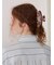 バイカラーロゴヘアクリップ