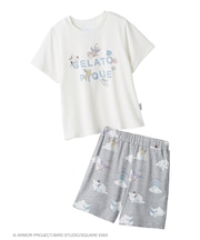 【ドラゴンクエスト】【キッズ】ワンポイントTシャツ&総柄ショートパンツセット