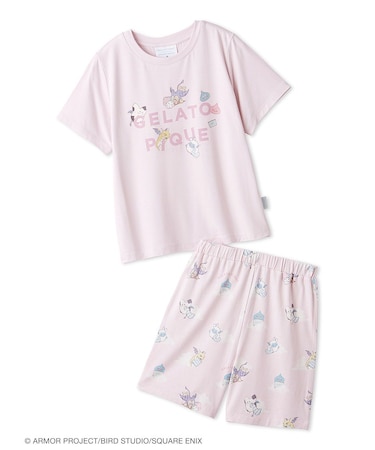 【ドラゴンクエスト】【ジュニア】【販路限定】ワンポイントTシャツ&総柄ショートパンツセット