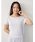 【接触冷感】レーヨンギャザーTシャツ