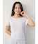 【接触冷感】レーヨンギャザーTシャツ