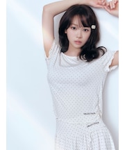 【接触冷感】レーヨンギャザーTシャツ