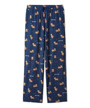 【HOMME】【抗菌防臭】レーヨンヒーローベア柄ロングパンツ