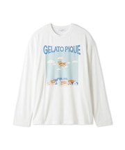 【HOMME】【抗菌防臭】レーヨンヒーローベアプリントロンT