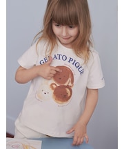 【KIDS】アニマルブレッドワンポイントTシャツ