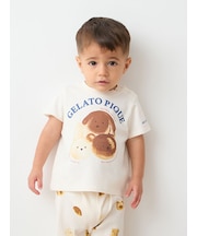 【BABY】アニマルブレッドワンポイントTシャツ