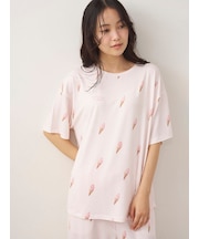 ソフトクリーム柄Tシャツ