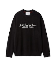 【JOEL ROBUCHON】【HOMME】調温スムーズィージャガードプルオーバー