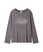【接触冷感】【UVカット】フレンチレーヨンロゴTシャツ