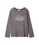 【接触冷感】【UVカット】フレンチレーヨンロゴTシャツ