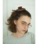 ストーンロゴヘアクリップ