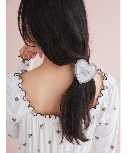 ハートヘアクリップ
