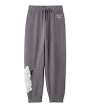 【HALLOWEEN】【HOMME】ナイトパレードDOGSジャガードロングパンツ