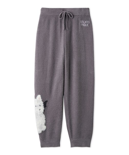 【HALLOWEEN】【HOMME】ナイトパレードDOGSジャガードロングパンツ