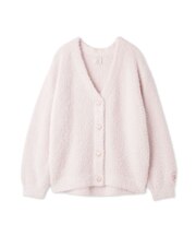 ラメフェザーカーディガン