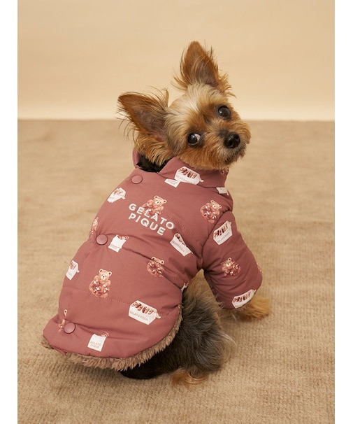 【CAT&DOG】バックオープンパファージャケット