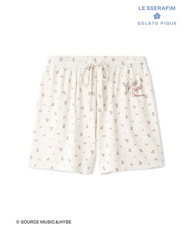 【LE SSERAFIM】小花柄ショートパンツ