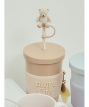 【cafe】ベア ストローキャップ