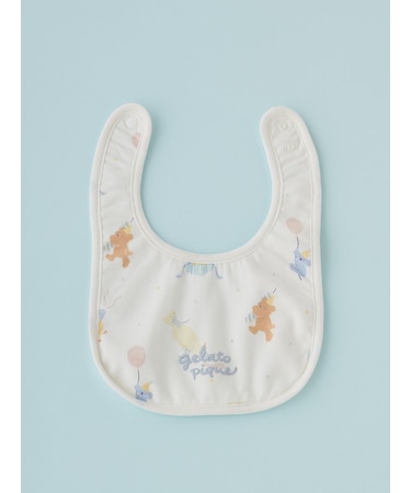 【BABY】オーガニックコットンフェイバリットモチーフ柄スタイ