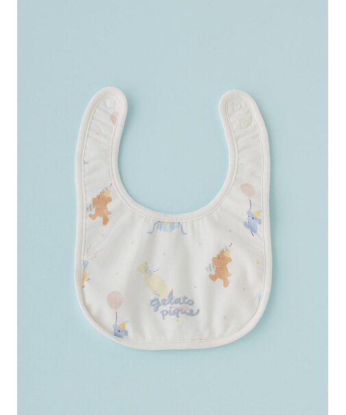 【BABY】オーガニックコットンフェイバリットモチーフ柄スタイ