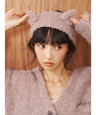 フェザーキャットヘアバンド