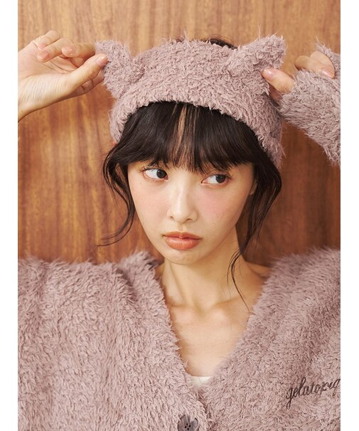 フェザーキャットヘアバンド