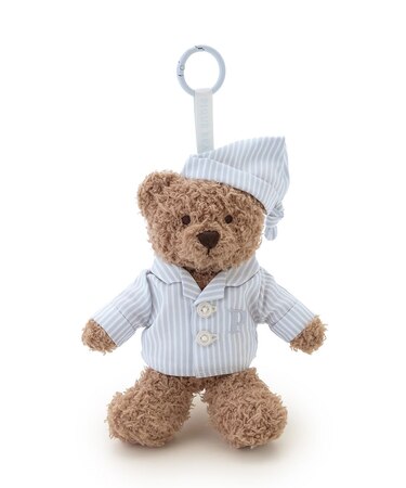 【PIQUE BEAR】ストライプパジャマぬいぐるみチャーム