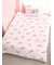 【Sleep】リボンDOG柄プリント毛布