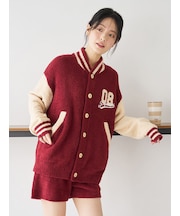 【UNISEX】ベビモコスポーティジャガードブルゾン