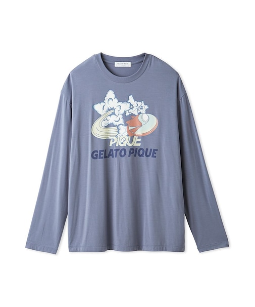【HOMME】スペースシップワンポイントロンT
