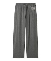 【HOMME】レーヨンロゴロングパンツ