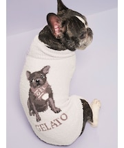 【CAT&DOG】ベビモコフレンチブルドッグ柄プルオーバー