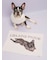 【CAT&DOG】ベビモコフレンチブルドッグ柄ブランケット