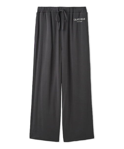 レーヨンロゴロングパンツ