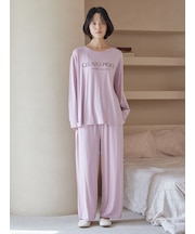 レーヨンロゴロングパンツ