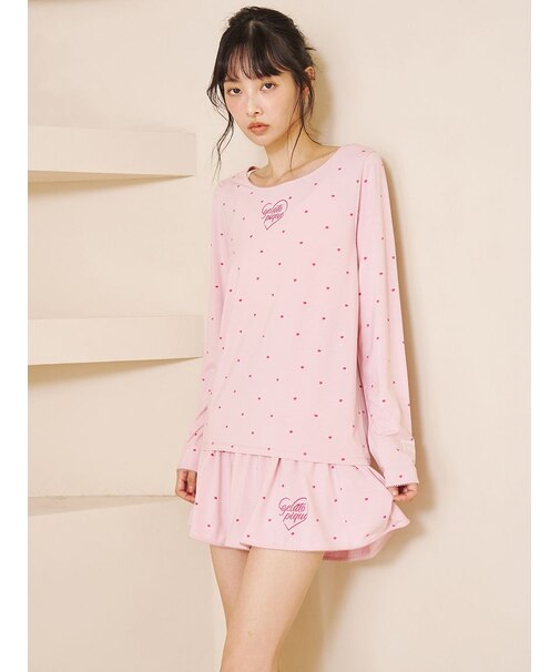 ハート柄ショートパンツ