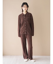ベロアモールロングパンツ