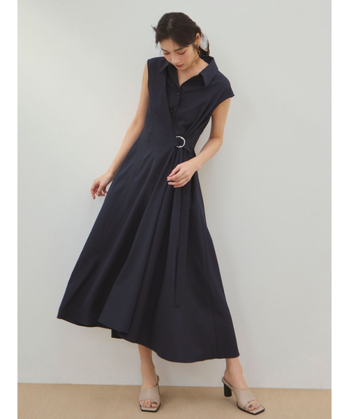 タグ付き　カシュクールラップワンピース　フレイアイディ　最終価格 カシュクールラップワンピース｜フレイアイディーの通販｜&mall