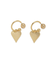 ハートチャンキーピアス