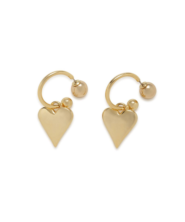 ハートチャンキーピアス