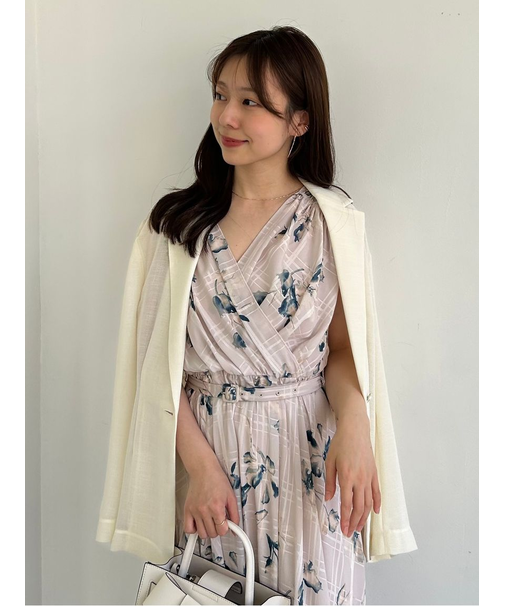 ワンボタンカラミジャケット